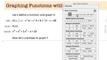 Graphing Functions with Mathematica