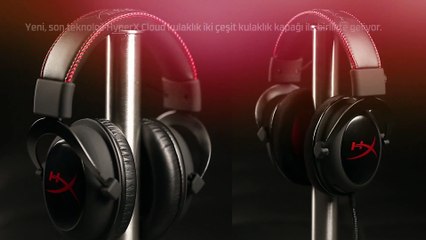 Değiştirilebilir kulak kapakları   HyperX Cloud Kulaklık