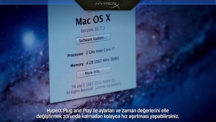 Kingston HyperX PnP Dizüstü Bilgisayarda Hız Aşırtma