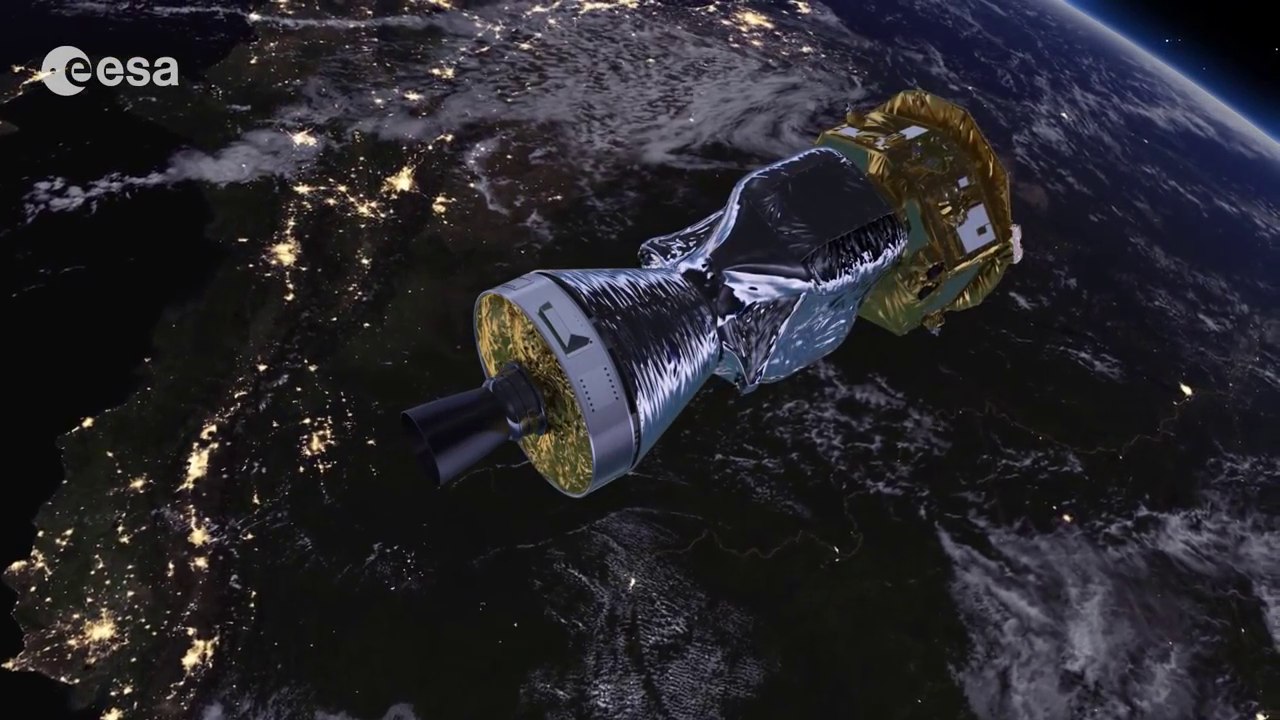 LISA Pathfinder launch animation
