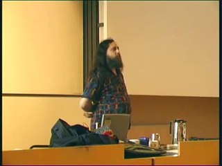 Richard Stallman - Lecture in Lund part 2/17