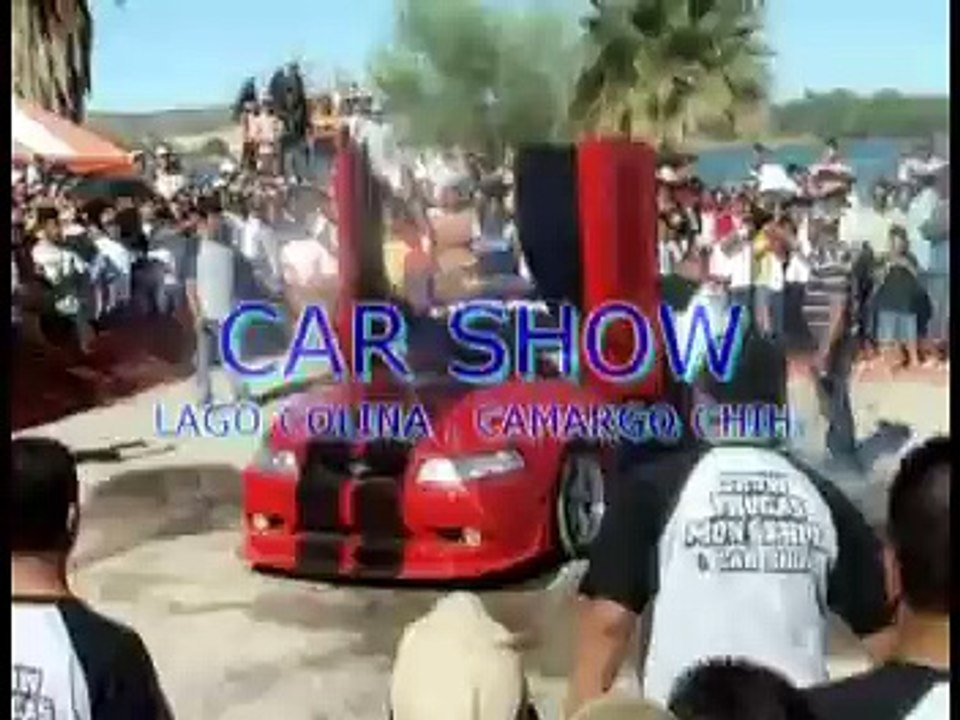 CAR SHOW CAMARGO CHIHUAHUA BORRE LAGO COLINA
