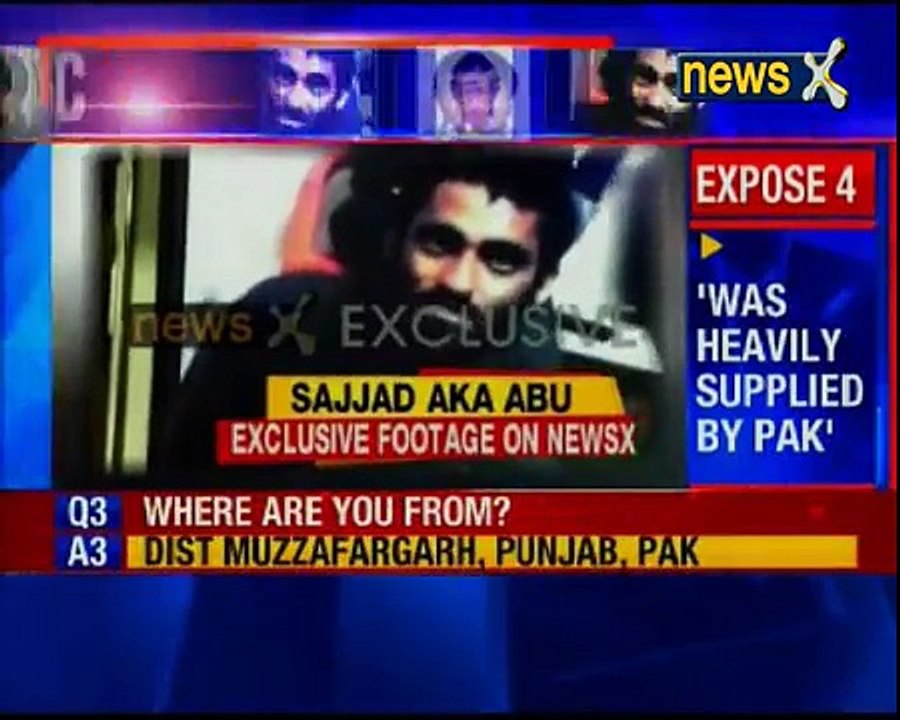 Captured Pakistan terrorist Sajjad Ahmed trained in LeT camp