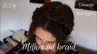 How to do a Milkmaid Braid | DIY 5 minute hairstyles
