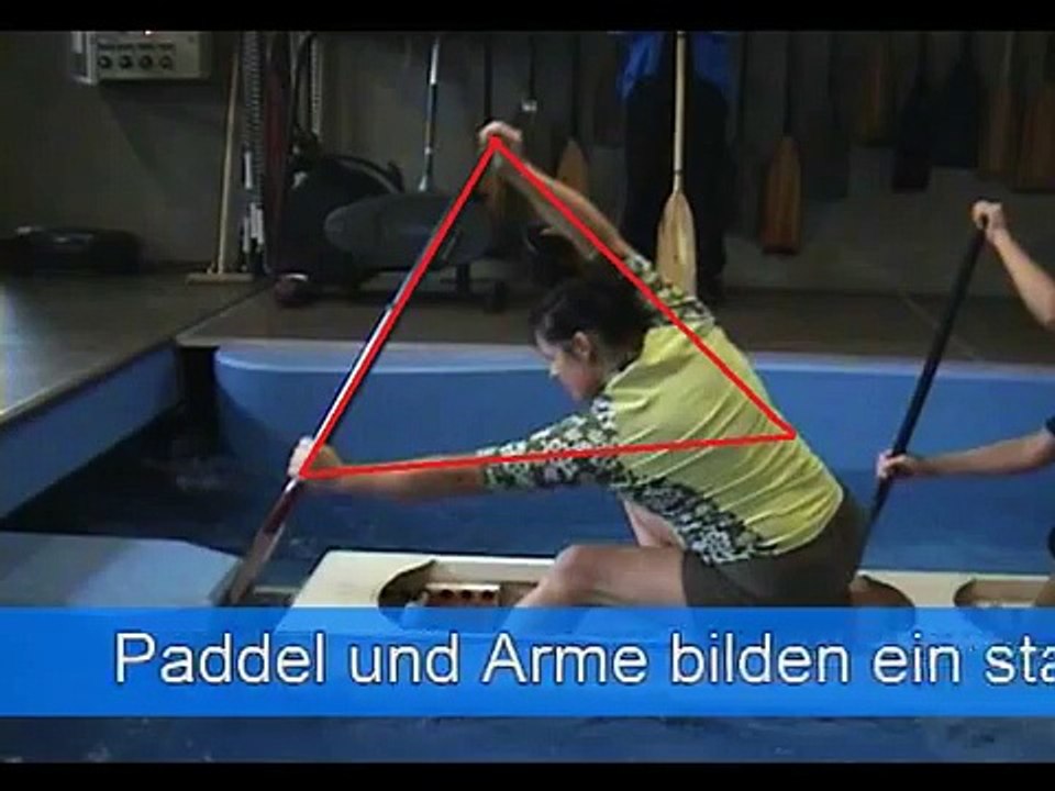 Paddeltechnik Drachenboot