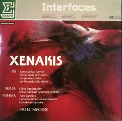 Xenakis - N'Shima (1975) – out of print recording