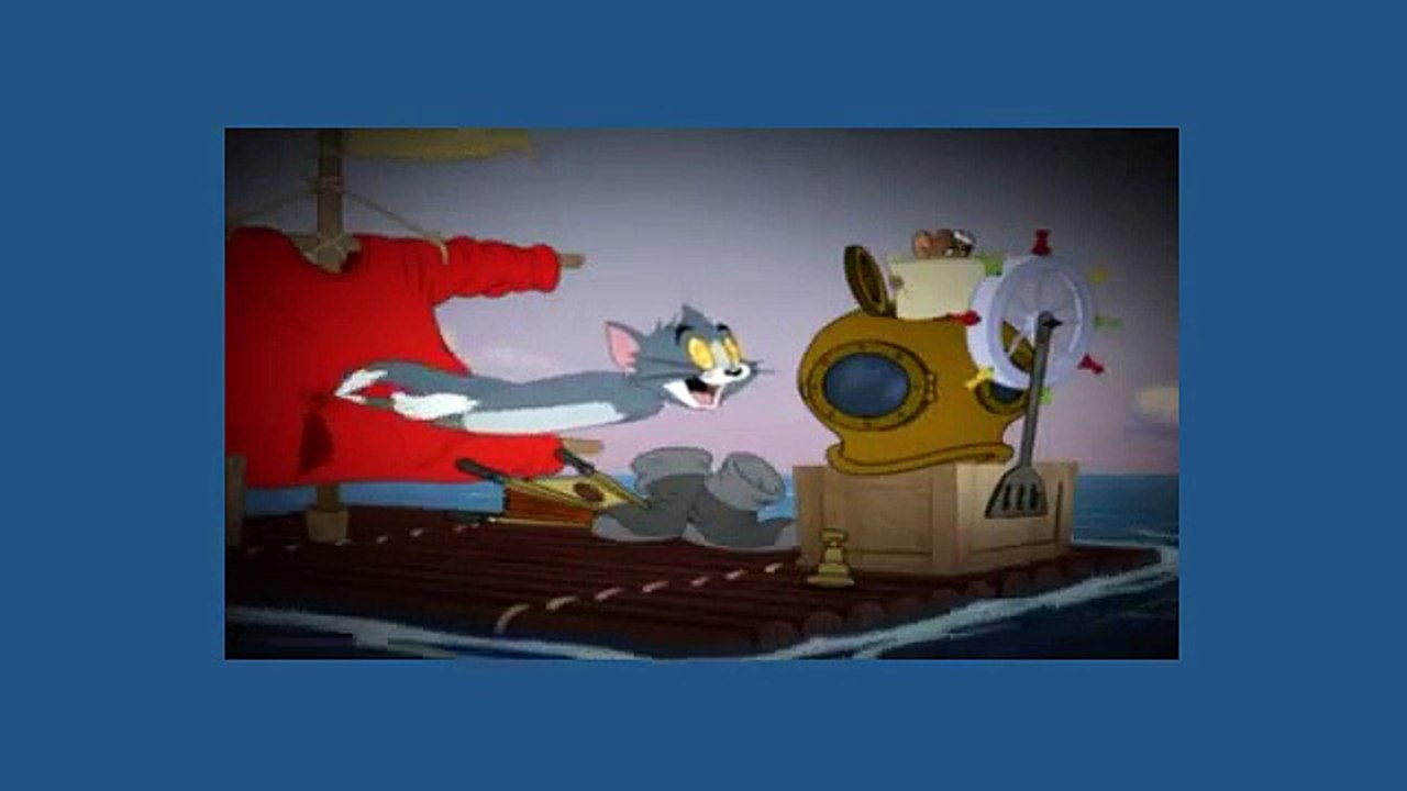 Tom And Jerry Cartoon - Treasure Map Scrap