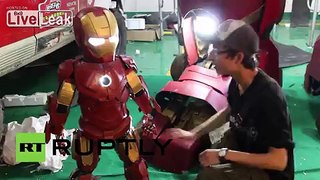 China: Check out this 11-ft tall 'Avengers' Hulkbuster suit!
