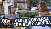 Carla Cecarello fala sobre cirurgia íntima com Geisy Arruda