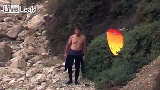 surveillance camera catches surfer exposing himself in public