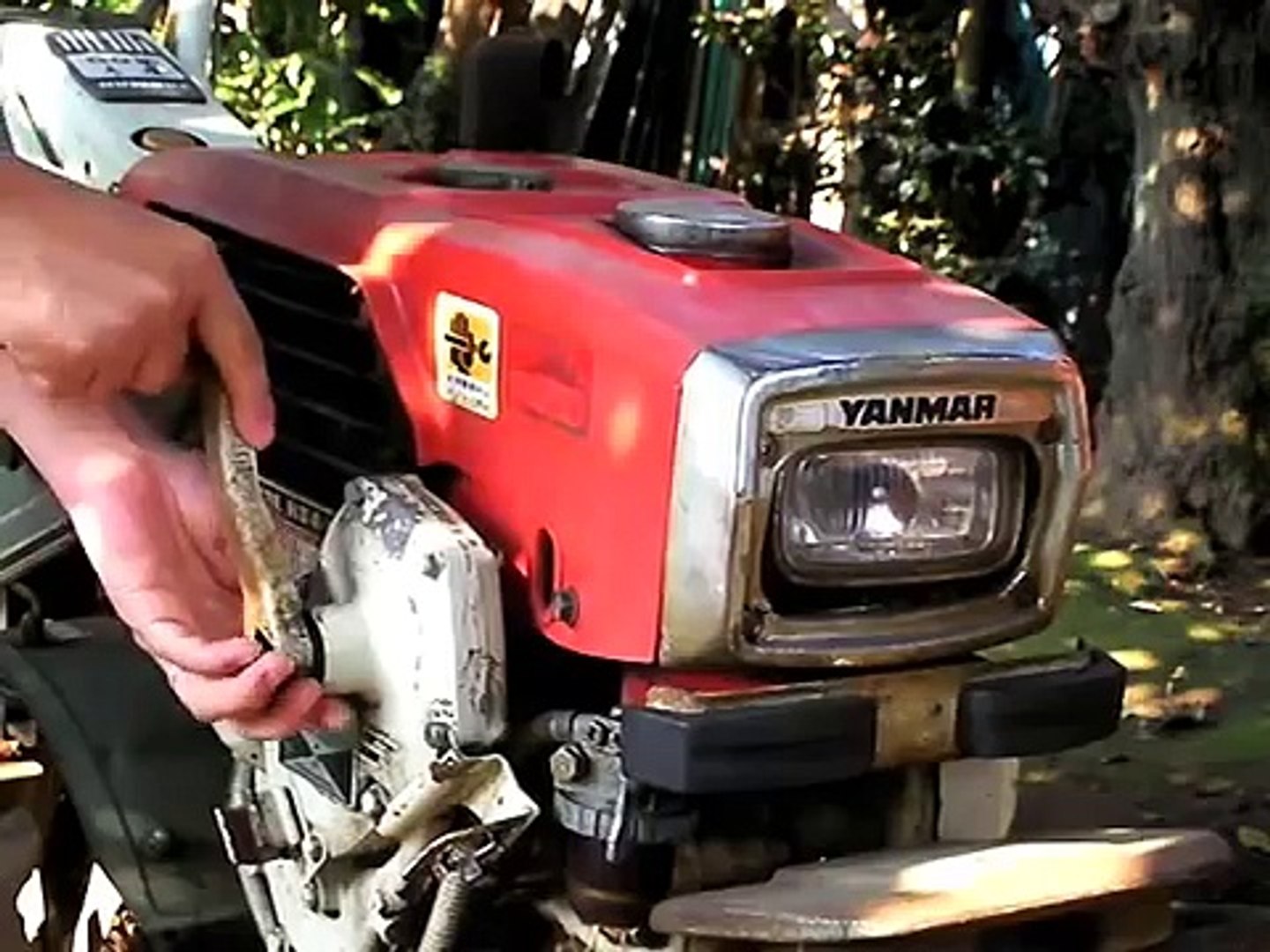 耕耘機 ヤンマープリンス YT400 Yanmar Diesel Engine HS4-K - video 