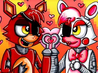 Fnaf foxy x mangle