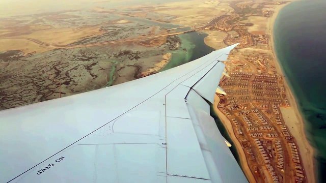 Etihad Airways EY205, Boeing 787-9 Dreamliner, A6-BLB, Landing at Abu Dhabi International Airport