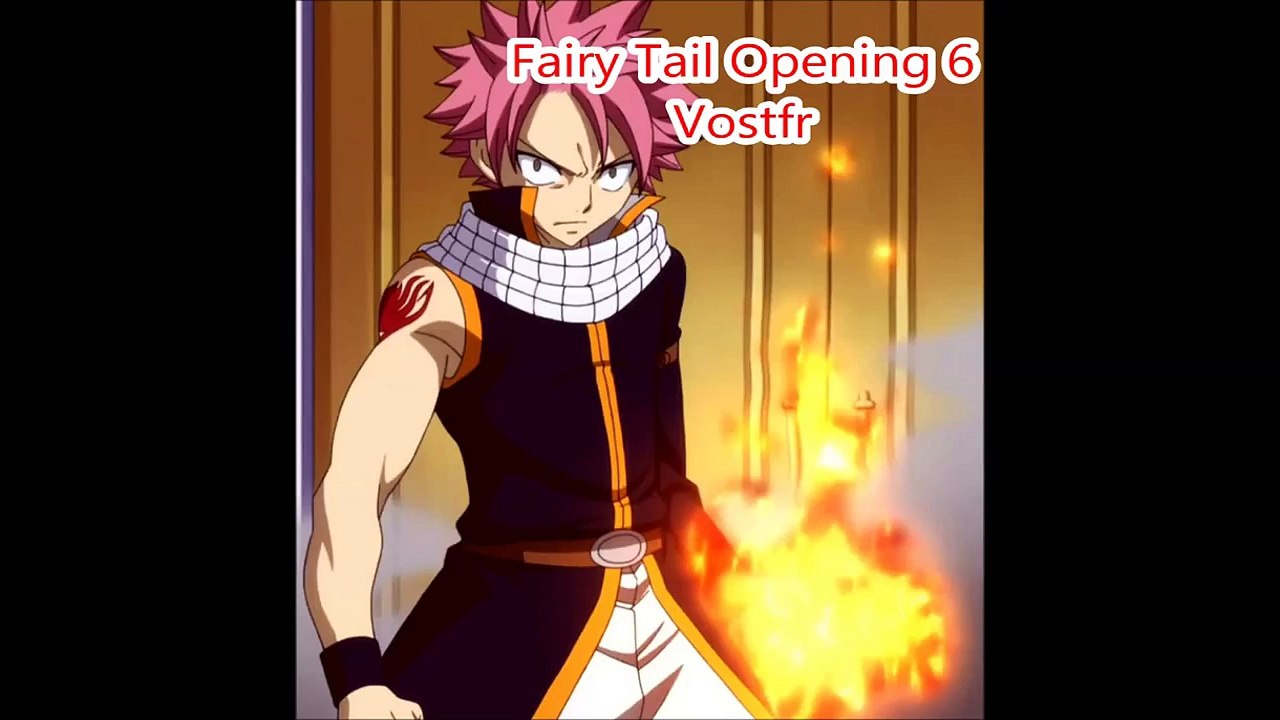 Fairy Tail Opening 6 Lyrics-Vostfr