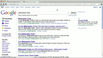 Add Google Webmaster Tools to a Google Site