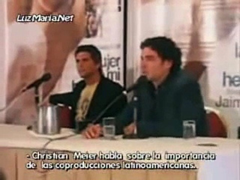 Christian Meier - La Mujer de mi Hermano (Rueda de Prensa)