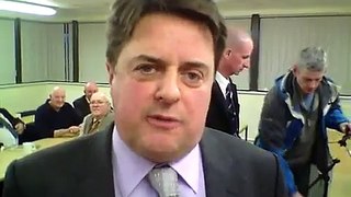 Nick Griffin Launches The BNP General Election Campaign In Stoke on Trent