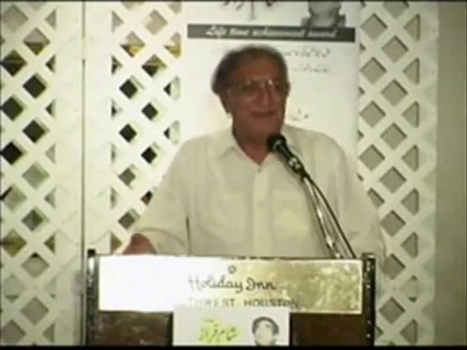 Ahmad Faraz Urdu Ghazals "Agarchey zor hawaon ne daal rakha hey"