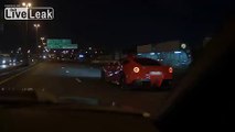 Ferrari F12 Berlinetta Crash - Street Race Fail