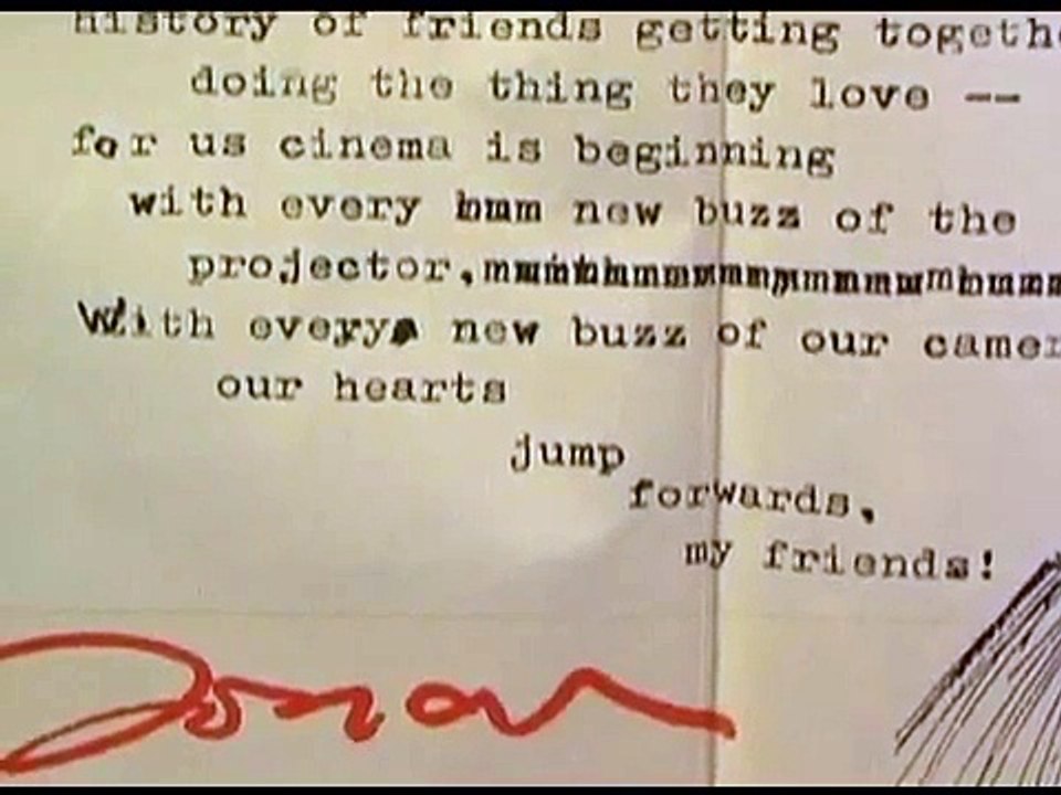 Jonas Mekas: Cinema Is Not 100 Years Old
