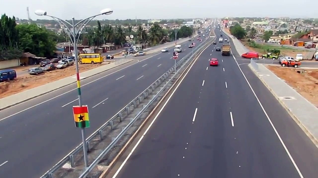George W. Bush Motorway (Completed) [HD] - Accra, Ghana (February 2012)