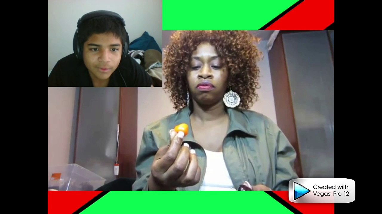 Hot pepper chalange reaction | Glozell Green
