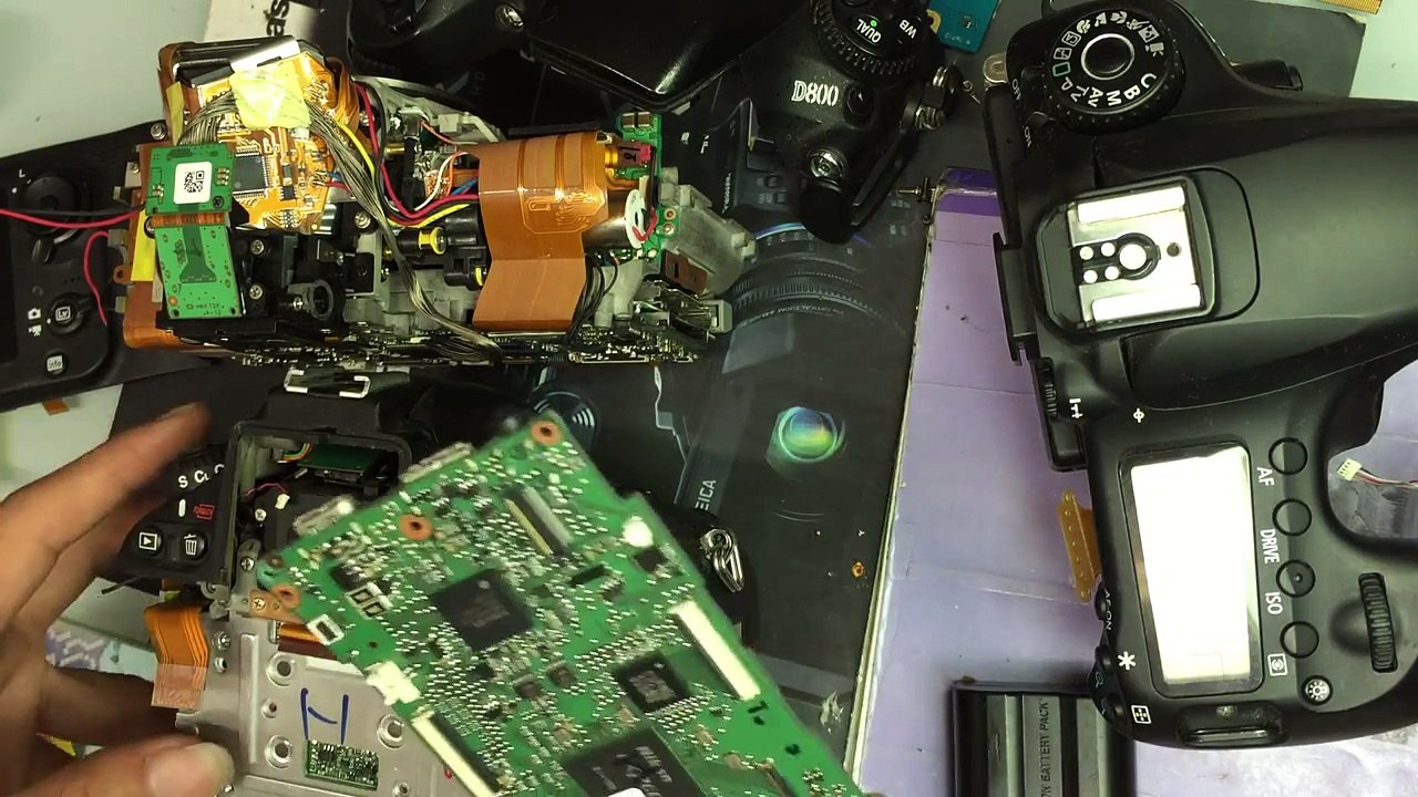 Thay mainboard nikon D800