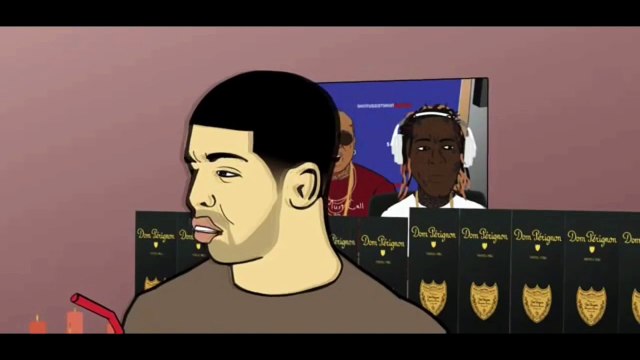 Meek Mill VS Drake (CarToon Parody) [HD]