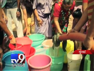 Mumbai: Pipe burst leads to water scarcity - Tv9 Gujarati