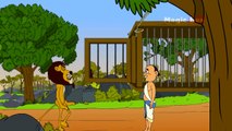 Caged Lion Hitopadesha Tales in English Animation/Cartoon Stories For Kids
