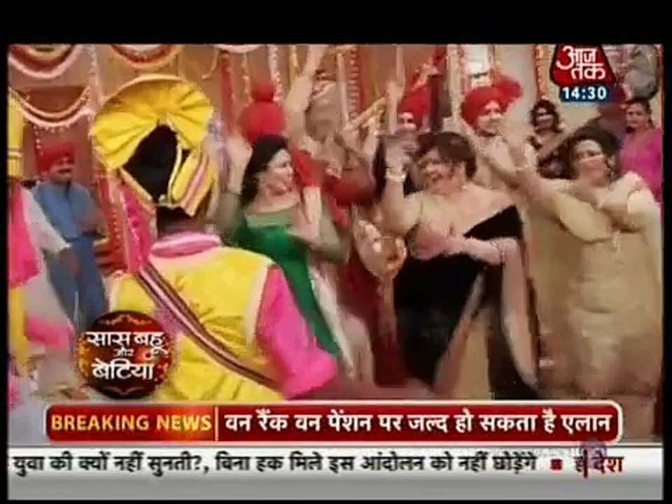 Yeh Hai Mohabbatein 25th August 2015 -  Ishita Raman Ka Romi Ki Shaadi Mein Bhangda Dance '