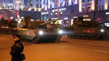 Two more videos of the 2nd night-time V-Day parade rehearsal in Moscow
