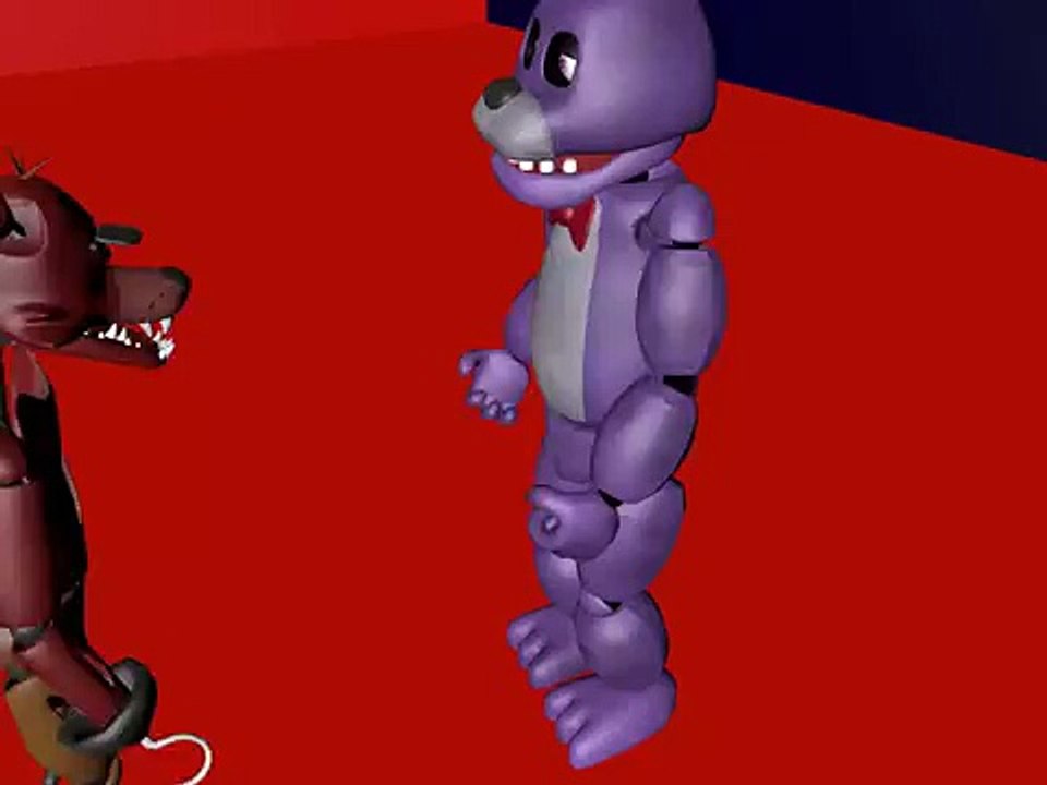 [C4D FNAF]Bonnie VS Foxy 1