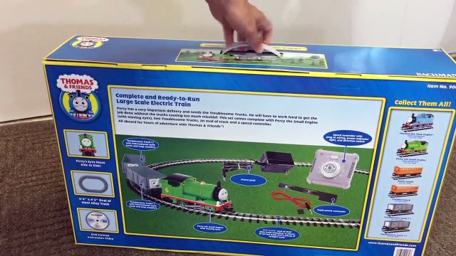 BACHMANN PERCY and the TROUBLESOME TRUCKS Large Scale Thomas & Friends Train Set