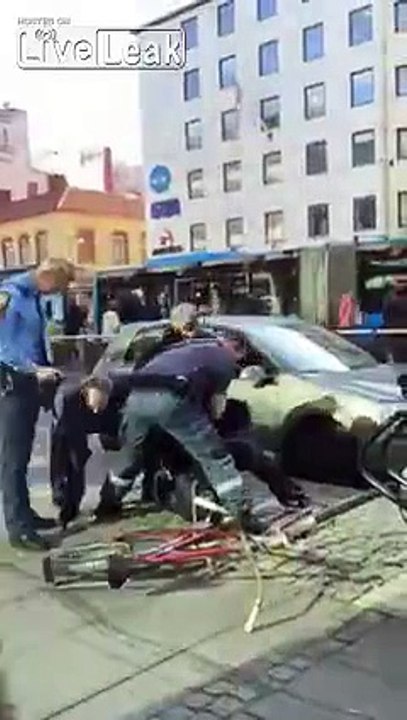 Guy resisting arrest
