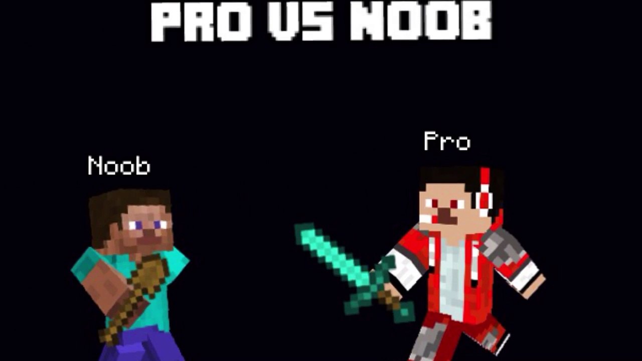 Noob vs pro 2 Minecraft pe