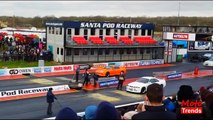 Toyota Supra Vs Nissan Skyline GTR R34 Drag Race