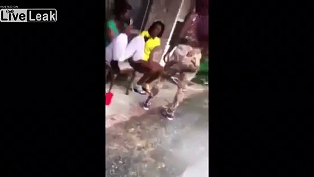 Mother Slaps Daughter Around For Lying..."Mama Stop!!"