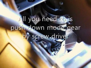 Repair Sony Camcorder Error code C:32:11 Mini DV HDV temporally