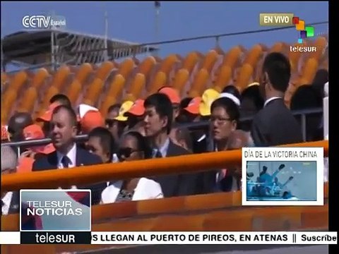 Pdte. Xi Jinping conmemora 60 años de la victoria contra Japón