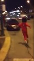 Dumbass Kids Jumping on Cars - Promptly Get Arrested