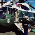 Kenyan Flag replaces American Flag on Airforce One ?