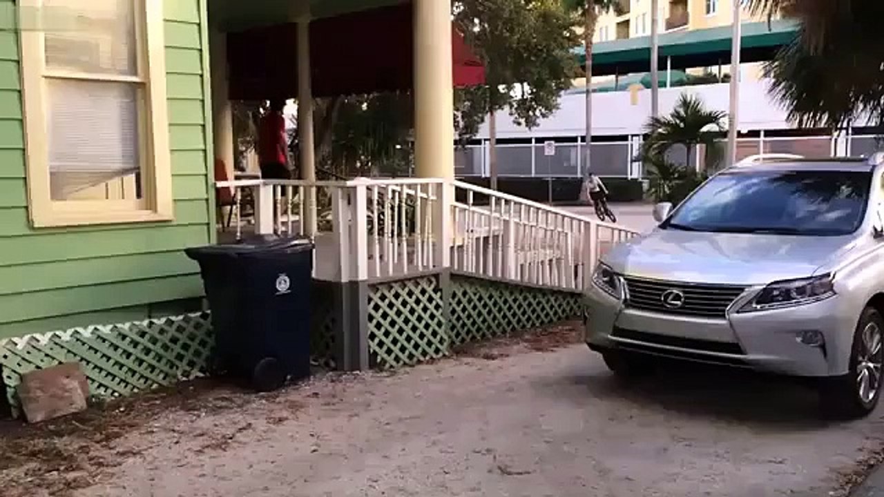 bike on ramp fail