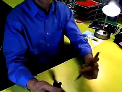 Pen Spinning Goes Bad