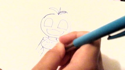 Fnaf how to draw toy chica by lil kitty
