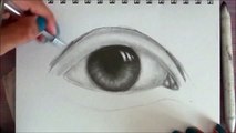 How To Draw A REALISTIC EYE - Part 2, Skin, Lashes | Srish Nair's Art