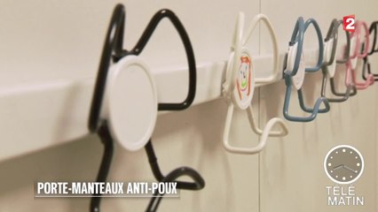 Nouveau - Porte-manteaux anti-poux - 2015/09/03