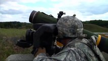 Javelin Anti-Tank Missile In Action with Slow Motion Footage