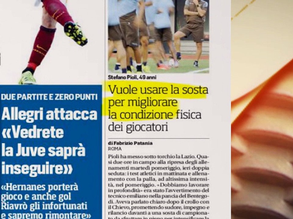Rassegna Cittaceleste 3 settembre 2015
