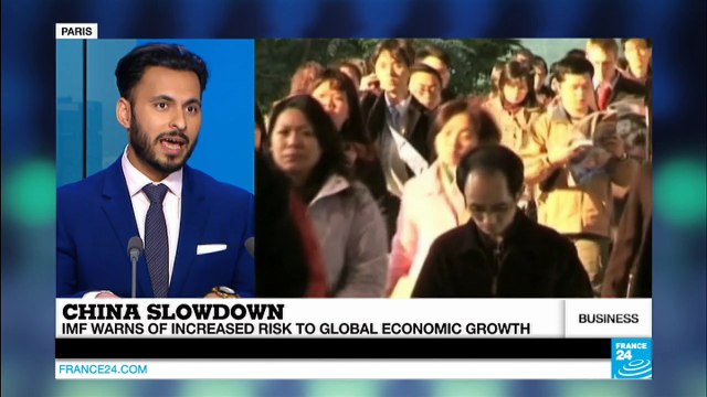 IMF warns of risks posed by Chinese slowdown to global economic growth